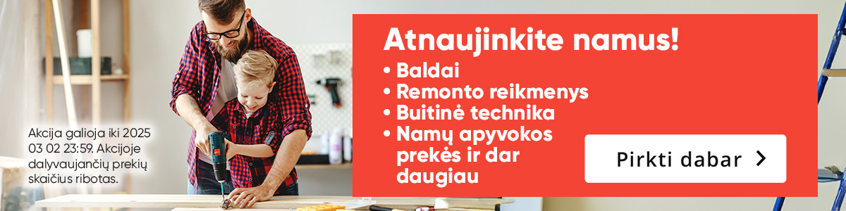 Atnaujinkite namus