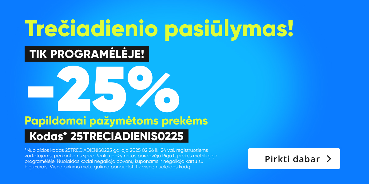 Trečiadienio pasiūlymas