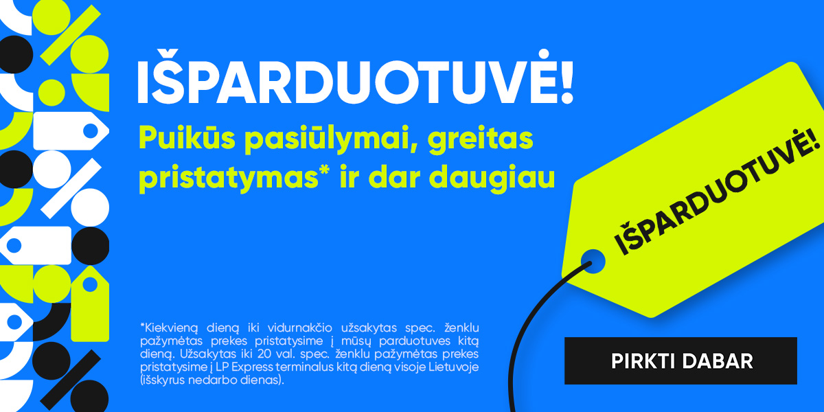 Visų pamėgtos prekės laukia Tavęs