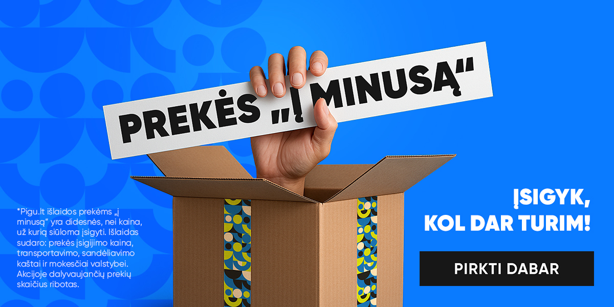 Prekės į minusą
