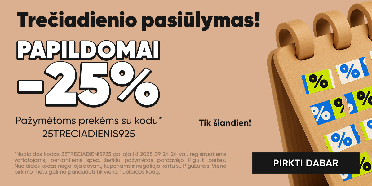 Trečiadienio pasiūlymas