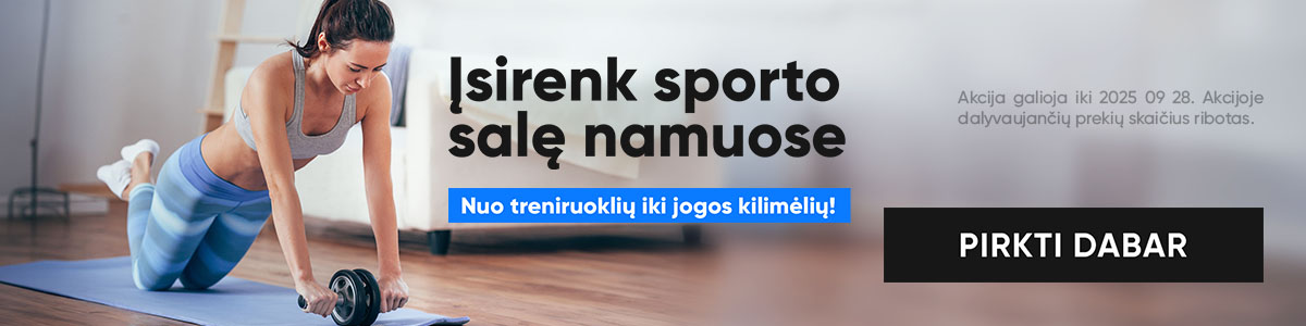  Išlik aktyvus net kai lauke vėsu!