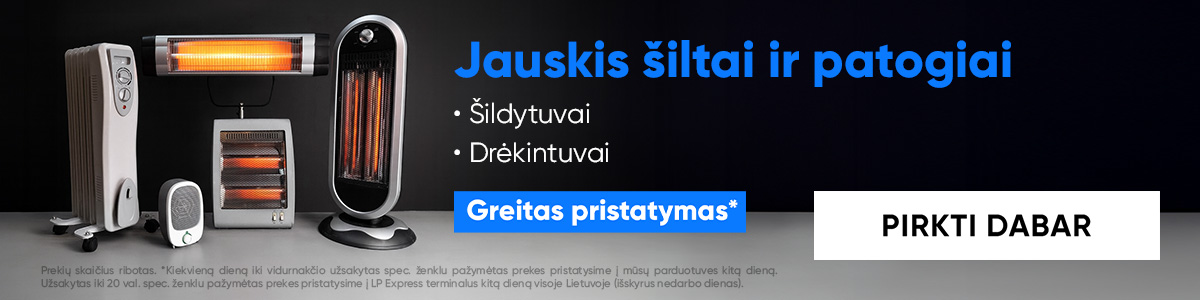 Jauskis šiltai ir patogiai