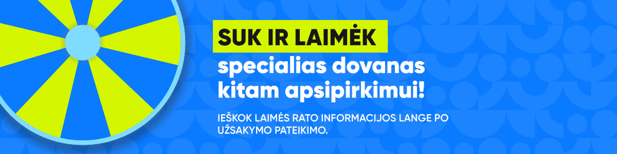 Suk laimės ratą