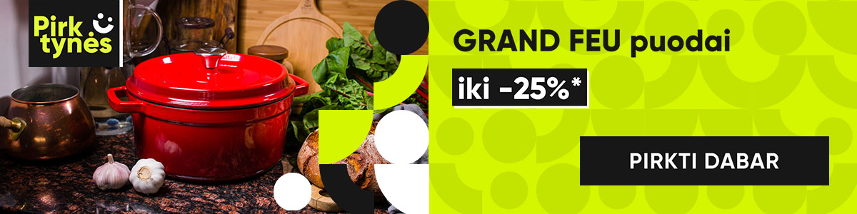 Grand feu puodai