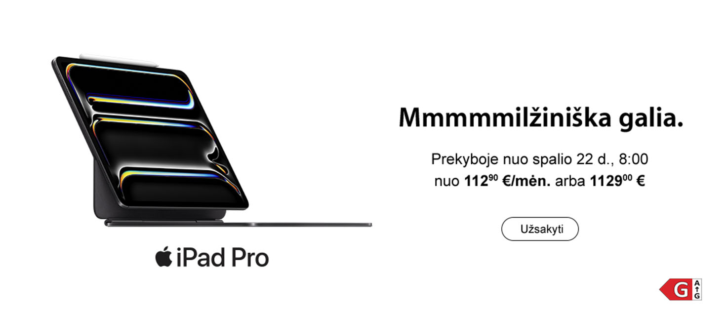 iPad Pro Mmmmmilžiniška galia