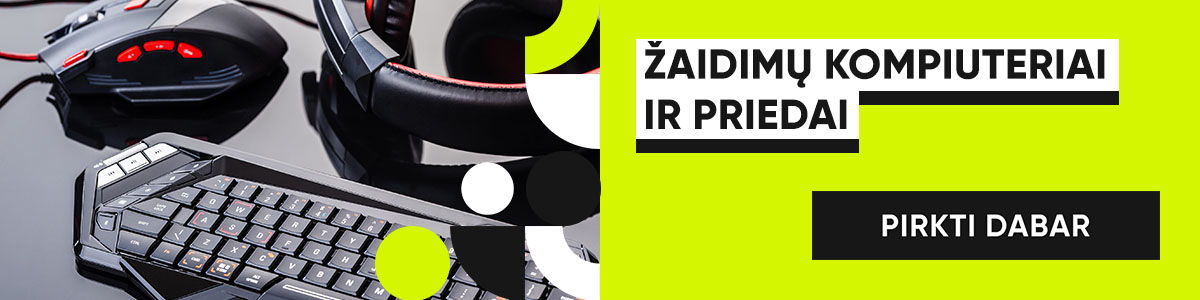 Žaidimų kompiuteriai ir priedai