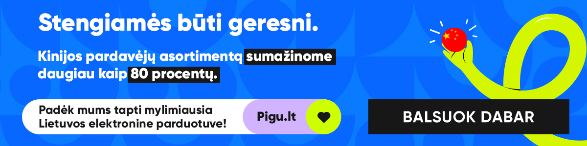 Mylimiausia e-parduotuvė