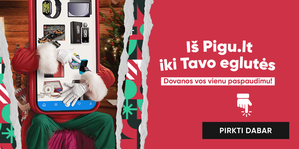 iš pigu.lt iki eglutės