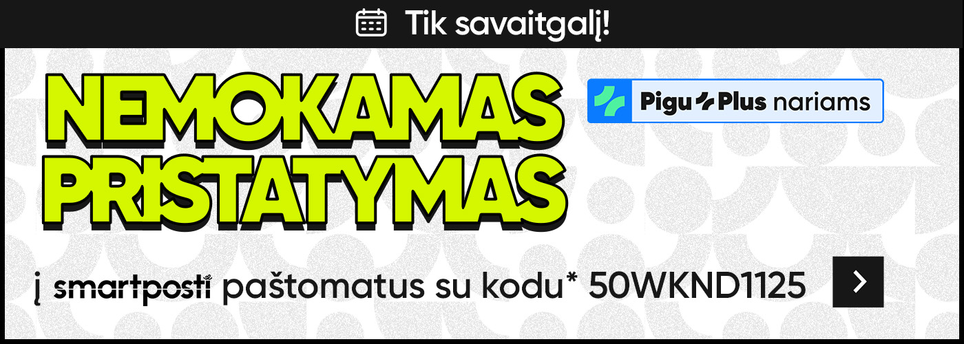 nemokamas pristatymas
