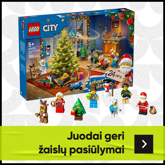 Juodai geri žaislų pasiūlymai