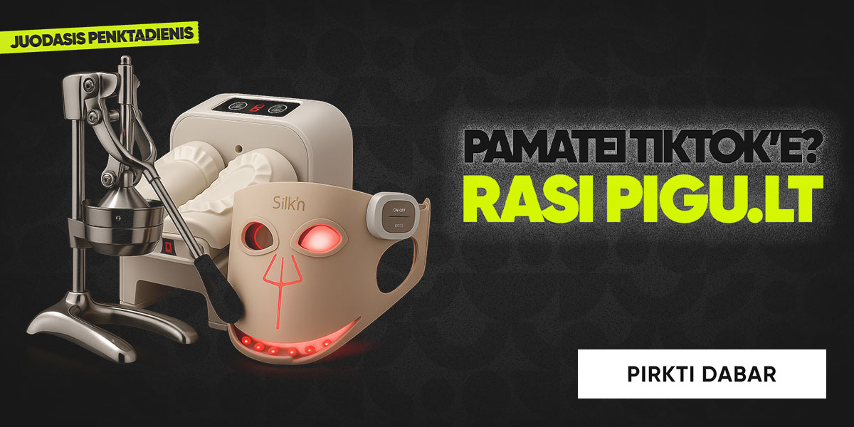 Pamatei TikTok'e? Rasi Pigu.lt