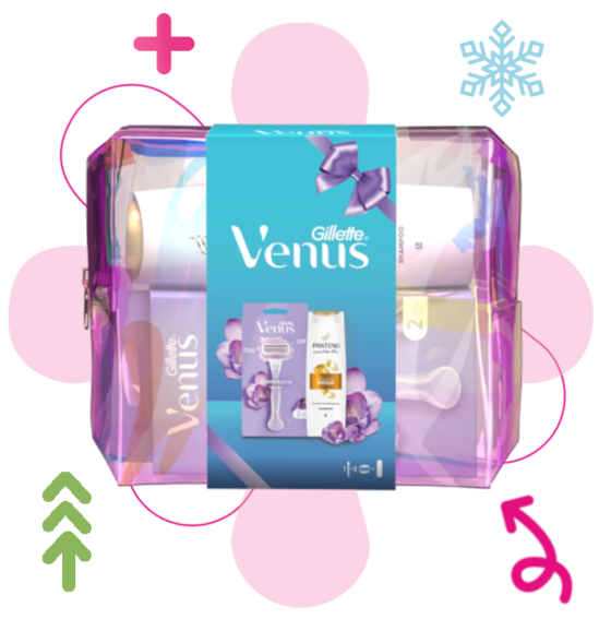 Gillette Venus ComfortGlide holicí strojek + šampon Pantene Repair and Protect 250 ml | Pilulka.cz