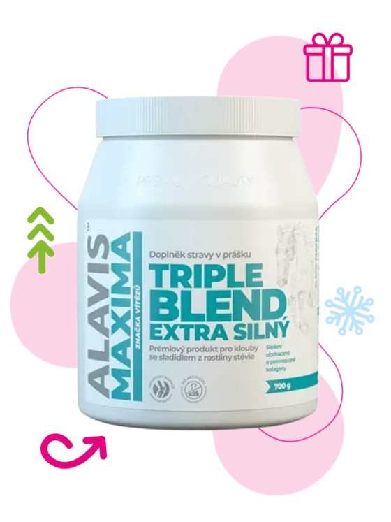 Alavis MAXIMA Triple Blend Extra silný 700 g | Pilulka.cz