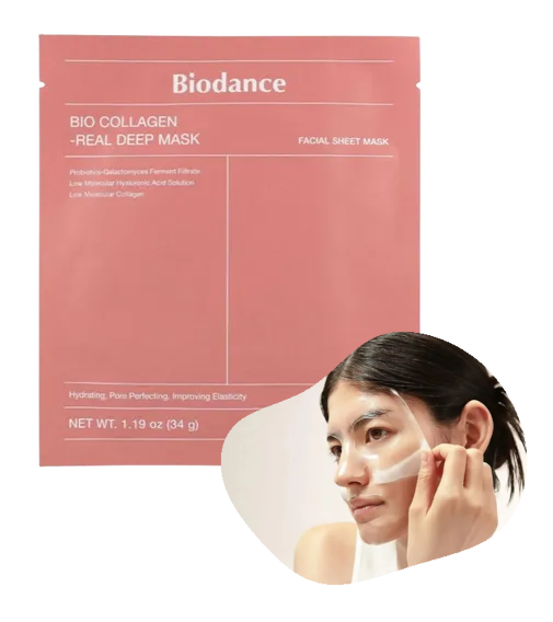 Biodance Bio-Collagen Real Deep Mask, Kolagenová inovativní maska 34 g | Pilulka.cz