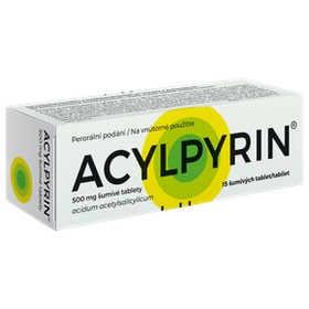 ACYLPYRIN 500mg 15 šumivých tablet