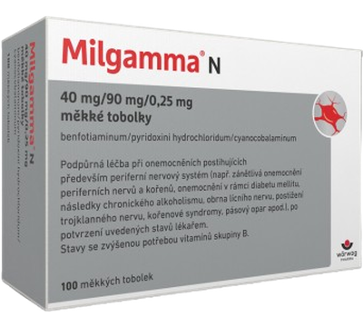 MILGAMMA N 100 měkkých tobolek