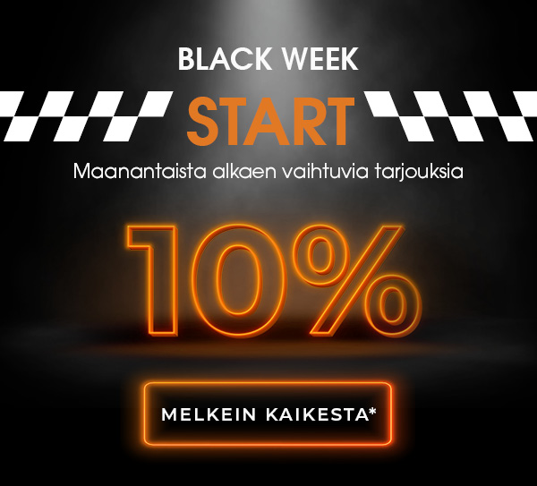 BLACK WEEK - Etukoodi melkein kaikkeen