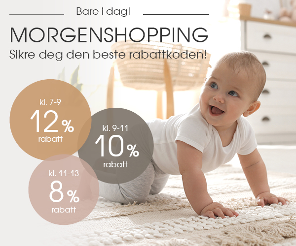 Morgenshopping - sikre deg den beste rabattkoden