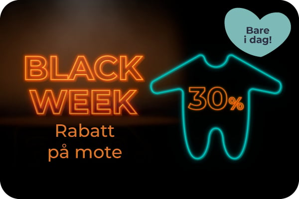 Black week start - 10% på alt*