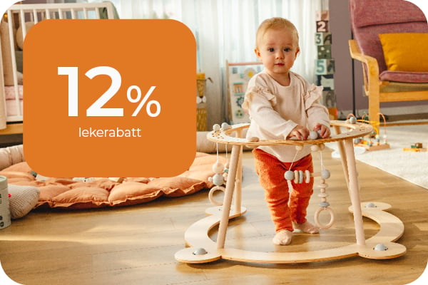 12% på leker