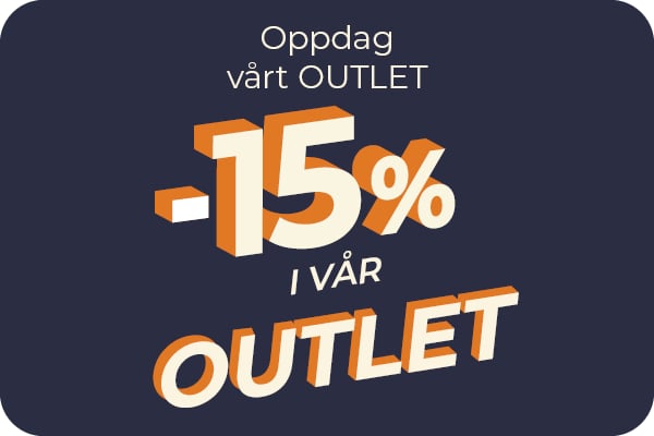 15% på outlet