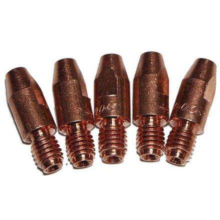 MIG Torch Contact Tips M6 - Pack of 5 - Pinnacle Welding