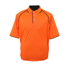 Pinnacle Hiviz Golf Shirt｜120g Micromesh