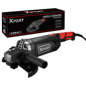 2400W Corded Angle Grinder Power Tool: Pinnacle 230mm 2400W Corded Electric Angle Grinder for Cutting, Polishing and Sanding