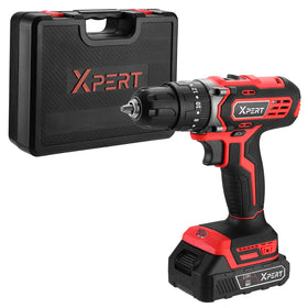 55 N.m Impact Drill Cordless: Pinnacle Cordless Drill 20V 55 N.m Electric Power Set Tool with Battery and Charger