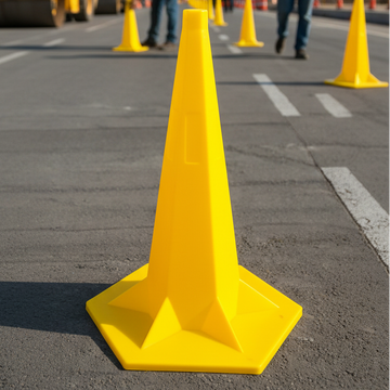 Plastic 1.0M Road Cone