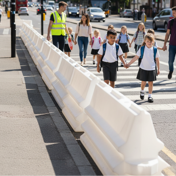Pedestrian Road Barrier
