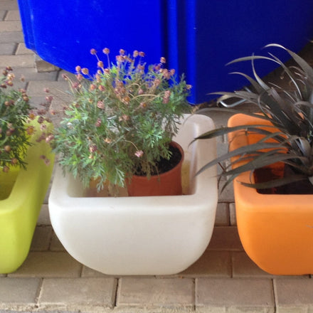 Small Square Flower Pot