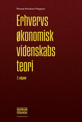 Image of Erhvervsøkonomisk videnskabsteori