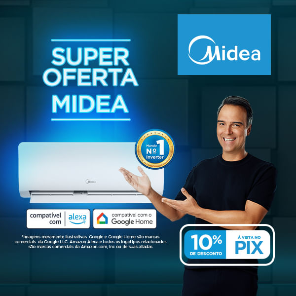 Ar Condicionado Split Hi-Wall Inverter Midea Xtreme Save Connect