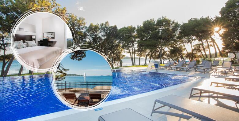 VODICE, Hotel Villa Arausana & Antonina ili Arausa 4* - platite uslugu doručka, a GRATIS dobivate ručak i večeru! 2 noći za 2 odraslih i 2 djece uz korištenje sauna i bazena