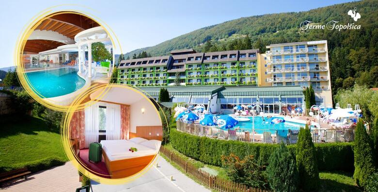 Slovenija, Terme Topolšica - 2 noćenja s polupansionom za dvoje odraslih i 2 djece u Hotelu Vesna 3* uz korištenje unutarnjeg i vanjskog bazena, saune i fitnessa