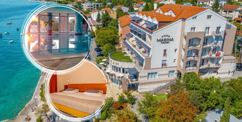 Wellness jesenski predah u Selcu - 2 noćenja s polupansionom za dvije osobe + gratis paket za 1 dijete do 6,99 godina u Hotelu Marina 4*