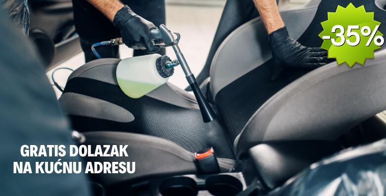 Kemijsko čišćenje unutrašnjosti automobila uz GRATIS dolazak na vašu kućnu adresu