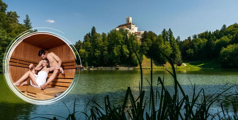 Dnevni odmor u Hotelu Trakošćan 4* za dvoje s uključenim ručkom i korištenjem hotelskog bazena i sauna ili uključenim ulaznicama za dvorac Trakošćan