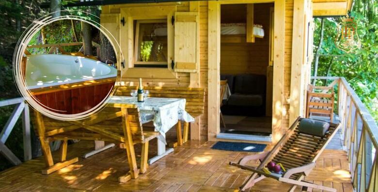 ŠKOFJA LOKA, SLOVENIJA - idiličan odmor za ljubitelje planinarenja i biciklizma uz 2 noćenja za 2 osobe i 1 dijete do 11,99 godina u drvenoj kućici Glamping Kajža