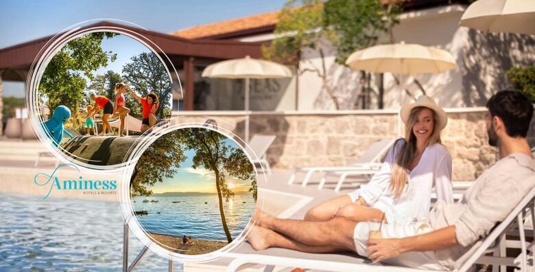 EARLY BOOKING za proljeće 2025.! Hotel Magal 3* by Aminess - 2 noćenja s polupansionom za 2 osobe i 1 dijete u Njivicama na Krku u modernom hotelu u blizini plaže