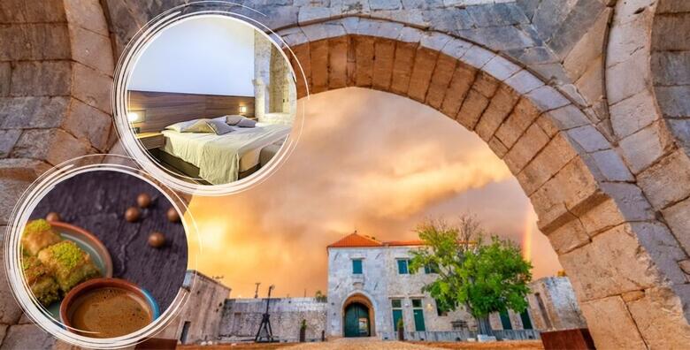 KRATKI ODMOR ZA DVOJE – 1 noćenje s doručkom za dvoje uz pansionsku večeru u tri slijeda u Maškovića Han Heritage Hotelu 4*