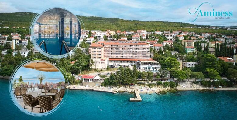 EARLY BOOKING - 2 noćenja s polupansionom za 2 osobe i 1 dijete u Mediteran Hotelu by Aminess 3* + korištenje unutarnjeg bazena