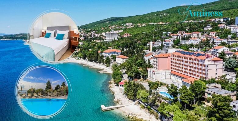 RANI BOOKING - obiteljsko ljetovanje u TOP SEZONI 2025. uz 7 noćenja s polupansionom za 2 osobe i 1 dijete u Mediteran Hotelu by Aminess 3*