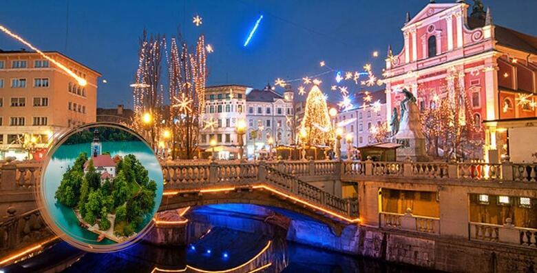 ADVENT BLED I LJUBLJANA - prošetajte uz jezero, uživajte u bledskim kremšnitama i razgledajte slovensku prijestolnicu uz jednodnevni izlet s prijevozom