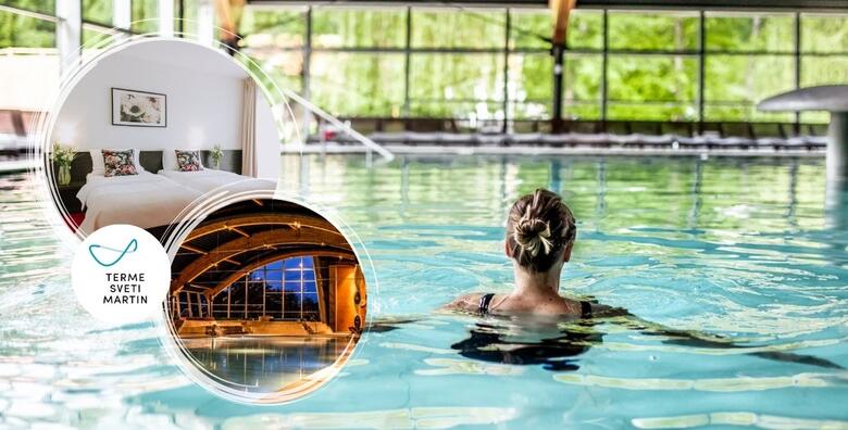 LAST MINUTE! Hotel Terme Sveti Martin 4* - aktivni odmor u prvom Healthness resortu u Europi! 1 noć s polupansionom za 2 osobe + gratis paket za 2 djece uz korištenje bazena