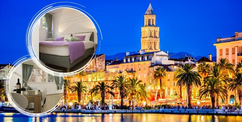 SPLIT - pobjegnite na 2 ili 3 noćenja za dvoje u potpuno opremljen apartman 4* blizu poznate Dioklecijanove palače