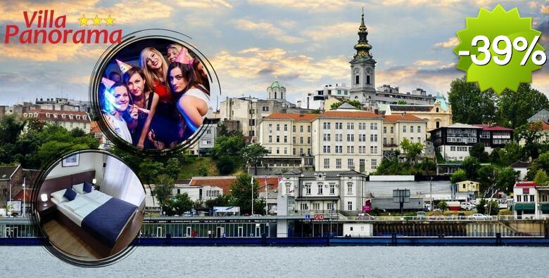 BEOGRAD - 2 noćenja s doručkom za dvoje i 1 dijete do 5,99 godina u Hotelu Villa Panorama 3* uz nezaboravan pogled na cijeli južni Beograd