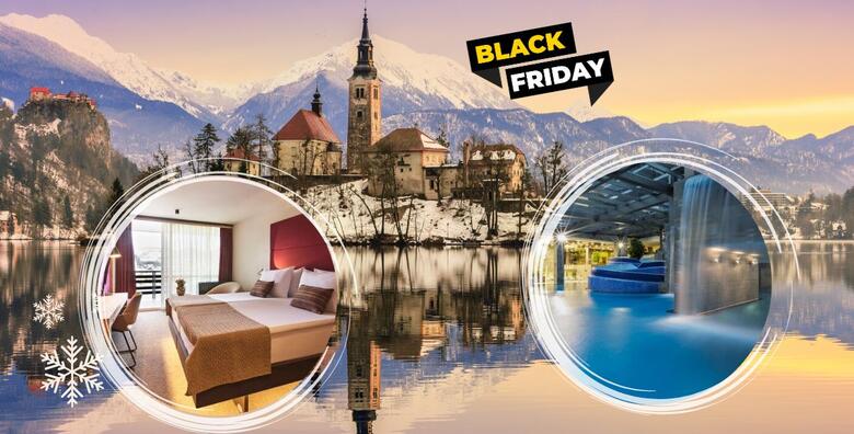 Hotel Rikli Balance 4* Superior PRE-BLACK FRIDAY na Bledskom jezeru! 1 ili 2 noći s polupansionom za dvoje + gratis paket za 1 dijete uz termalne bazene